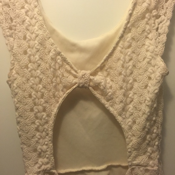 Peplum Top with Cutout Back - Picture 5 of 6